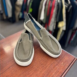 An Orignial Penguin mens 12 blue/gray ernie loafer